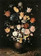 BRUEGHEL, Jan the Elder Bouquet of Flowers gh oil on canvas